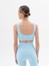 Basic Ribbed Top Blue